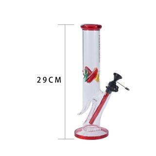 Champ High - Glas Bong Twisted Ice - 40mm - 29cm