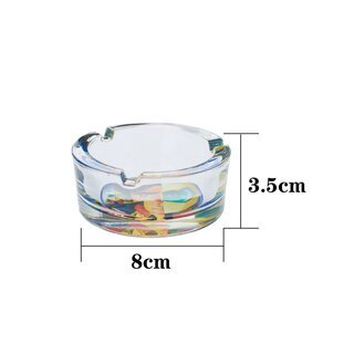 ChampHigh Aschenbecher Glas 8cm - Goldorak (1 x 6Stk)