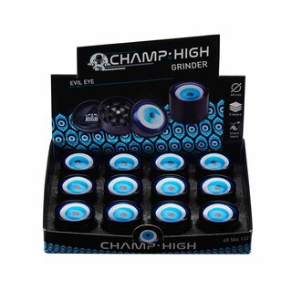 Champ High - Grinder Evil Eye - 40mm - 3 Layers (12 Stk.)