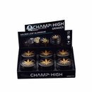 ChampHigh Grinder Alu 63mm - 4Parts Golden Leaf (1 x 6Stk)