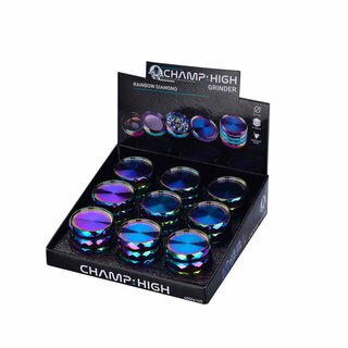 Champ High - Grinder Rainbow Diamond - 42mm - 4 Layers -...