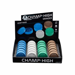 Champ High - Hemp Plastic Grinder - 42mm - 2 Layers (24...