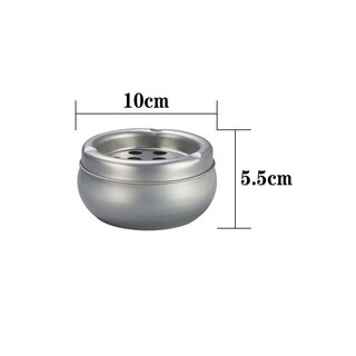 ChampHigh Aschenbecher Metall (1 x 6Stk)