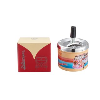 Champ High - Metall Drehaschenbecher VW Samba (6 Stk.)
