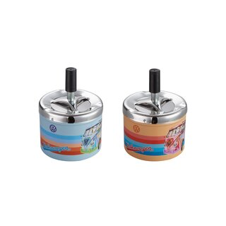 Champ High - Metall Drehaschenbecher VW Samba (6 Stk.)