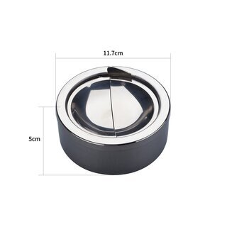 ChampHigh Kippaschenbecher Metall (1 x 6Stk)