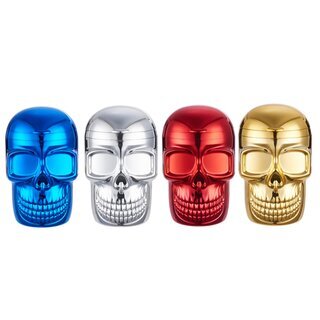 ChampHigh Autoaschenbecher Metall 7.7cm - Skull LED (1 x 6Stk)