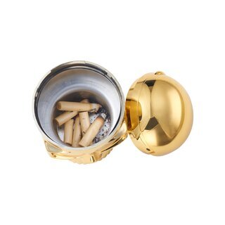ChampHigh Autoaschenbecher Metall 7.7cm - Skull LED (1 x 6Stk)