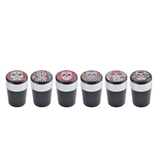 Champ High - Mexican Skull Auto Aschenbecher mit LED Beleuchtung (6 Stk.)