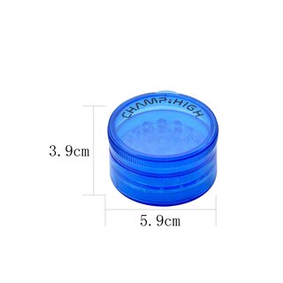 ChampHigh Grinder Plastic 60mm - 4Parts (1 x 24Stk)