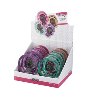 Champ High - Skull Glas Aschenbecher Sch�delform (6 Stk.)