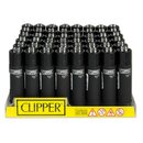 Clipper Feuerzeug Soft - Black (1 x 48Stk)