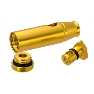 Dosierer / Sniffer - BLIZZARD - Aluminium - Gold
