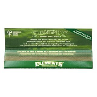 Elements KingSize Slim - Green (50 x 33Stk)