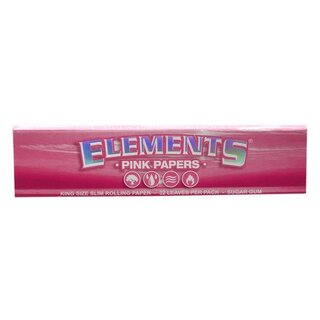 Elements KingSize Slim - Pink (50 x 32Stk)