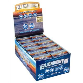 Elements Rolls KingSize SingleWide - Schachtel (24 x 5m)