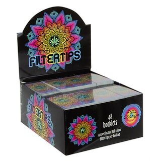 Filter Tips - Mandala - 60x25mm (40 x 48 Stk.)