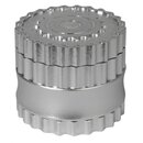 Grinder Alu Chain - 62mm - 6 Layers - Silver