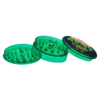 Grinder Plastic 50mm - 3Parts AK47 Buds (1 x 12Stk)