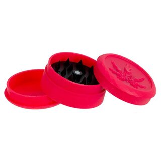 Grinder Plastic - Soft Touch Neon - 50mm - 3 Layers - Display (24 Stk.)