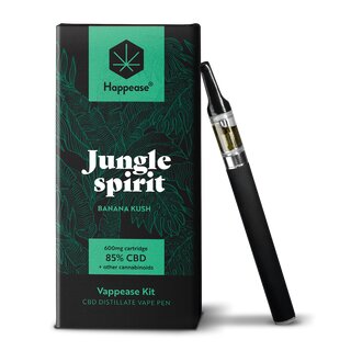 Happease - Vaping Starter Kit 85% CBD - Jungle Spirit