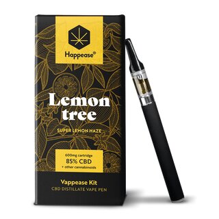 Happease VapeKit 85% CBD - StarterKit Lemon Tree (1 Stk)
