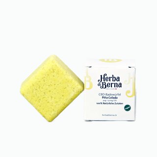 HerbadiBerna CBD Badew�rfel 150mg - Pina Colada (1 Stk)