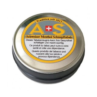 A+S SchnupfTabak - CH Schnupf (12 x 10g)