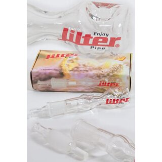 Jilter Pipe Glass 13cm +Jilter (1 Stk)