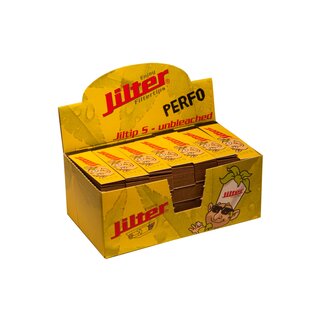 Jilter - Jiltip S unbleached PERFO - Display (28 x 45 Stk.)