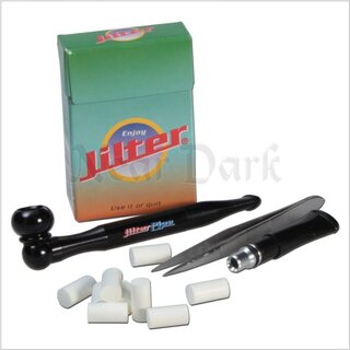 Jilter Alu One-Hit Pipe mit Jilter - Black