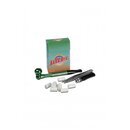 Jilter Pipe Alu 8.5cm +Jilter - One-Hit Green (1 + 42Stk)