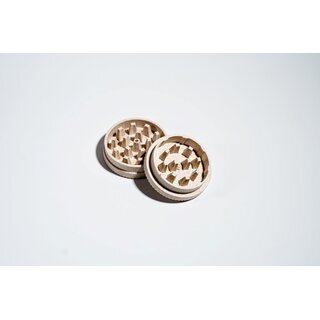 Kailar Grinder Hemp 63mm - 2Parts White (1 x 12Stk)
