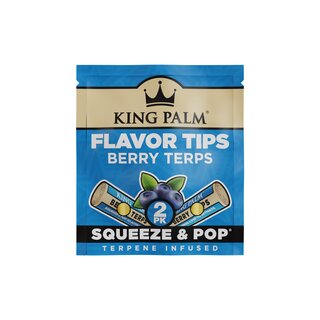 KingPalm FlavorTips 7mm - Berry Terps (50 x 2Stk)