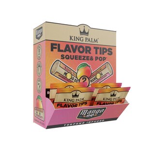KingPalm FlavorTips 7mm - Mango OG (50 x 2Stk)