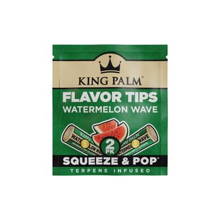 KingPalm FlavorTips 7mm - Watermelon Wave (50 x 2Stk)