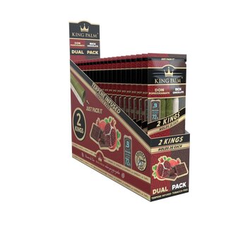 King Palm - King - Don Pomegranate & Chocolate (20 x 2 Stk.)