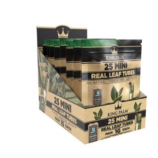 KingPalm Wrap Mini - Natural (25 x 8Stk)