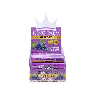 King Palm - Mini Tube - Grape HD (24 x 1 Stk.)