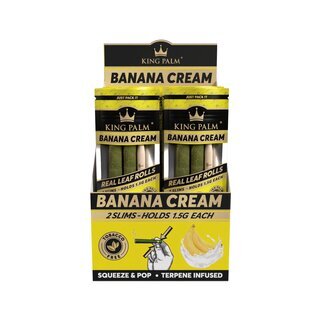 KingPalm Wrap Slim - Banana Cream (20 x 2Stk)