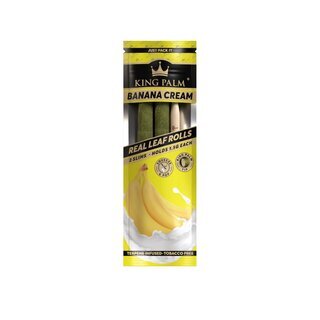 KingPalm Wrap Slim - Banana Cream (20 x 2Stk)