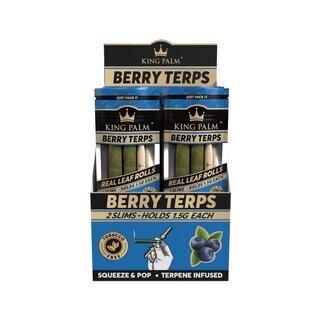 KingPalm Wrap Slim - Berry Terps (20 x 2Stk)