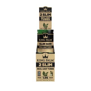 KingPalm Wrap Slim - Natural (20 x 2Stk)