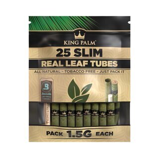KingPalm Wrap Slim - Natural (25 x 8Stk)