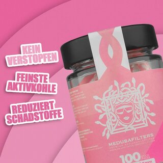 Medusa ActiveFilter 6mm Glas - Ros� (1 x 100Stk)