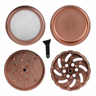 MedusaFilters Grinder Ceramic 64mm - 4Parts Ros� (1 Stk)