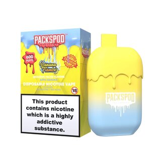 PackSpod 600 (20mg) Banana Flamb/Artic Banana