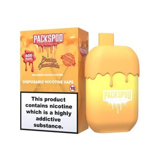 PackSpod EinwegVape 20mg - 600 Orange Creamsicle/Orange Burst (1 Stk)