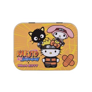 TakeCare Pflaster Metalldose - Hello Kitty x Naruto Shippuden (1 x 12Stk)