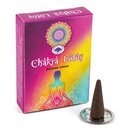 R�ucherkegel - Green Tree - Chakra Lotus (12 x 10 Stk.)